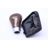 2003 2004 2005 2006 BMW 330ci SMG Shifter Boot Wood Shift Knob - 25127507082 OEM