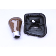 2003 2004 2005 2006 BMW 330ci SMG Shifter Boot Wood Shift Knob - 25127507082 OEM