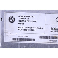 2007 BMW 335i Am Fm Cd Radio Receiver Professional - 65129178861 OEM