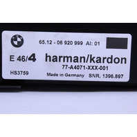 BMW 323i 325i 328i 330i Rear Subwoofer Speaker Driver Left - 65136920997 OEM