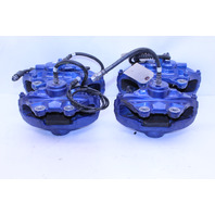 2015-2020 BMW M2 M3 M4 Brembo Brake Caliper Set Front Rear Blue OEM