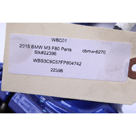 2015-2020 BMW M2 M3 M4 Brembo Brake Caliper Set Front Rear Blue OEM