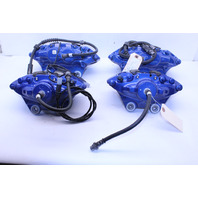 2015-2020 BMW M2 M3 M4 Brembo Brake Caliper Set Front Rear Blue OEM