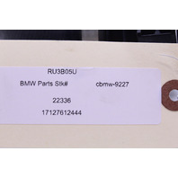 2013-2015 BMW X1 N20 Radiator Coolant Hose - 17127612444 OEM