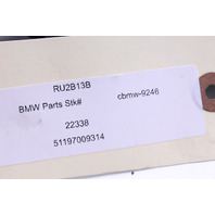 BMW 645Ci 650i E63 E64 Automatic Shifter Plate Bezel Trim Shift Boot - 51197009314 OEM