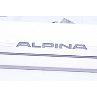 2019 BMW Alpina B7 G12 Front Rear Door Sill Trim Plate - 51477991478 OEM