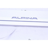 2019 BMW Alpina B7 G12 Front Rear Door Sill Trim Plate - 51477991478 OEM