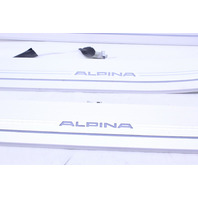 2019 BMW Alpina B7 G12 Front Rear Door Sill Trim Plate - 51477991478 OEM