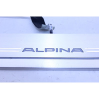 2019 BMW Alpina B7 G12 Front Rear Door Sill Trim Plate - 51477991478 OEM