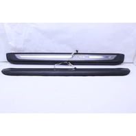 2004-2010 BMW 645ci 650i Door Sill Trim Plate Pair Lighted 51477079959 OEM