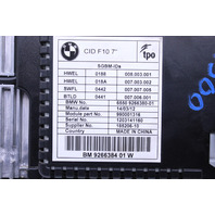 2013 BMW 535i Central Information Info Display Monitor 7" Worn - 65509266384 OEM