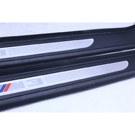 2008-2013 BMW M3 Door Sill Plate Molding Right Left Pair - 51477900751 OEM