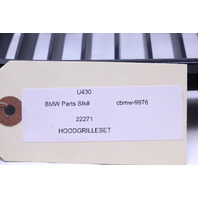 2008-2012 BMW M3 Hood Grill Left Right Pair OEM