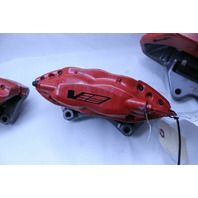 16-19 Cadillac CTS-V Front & Rear Brake Caliper Calipers Set of 4 Red OEM 41k OEM