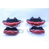 16-19 Cadillac CTS-V Front & Rear Brake Caliper Calipers Set of 4 Red OEM 41k OEM