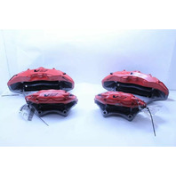 16-19 Cadillac CTS-V Front & Rear Brake Caliper Calipers Set of 4 Red OEM 41k OEM