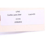 2012 Cadillac Cts-V Coupe Clock Spring - 20982802 OEM