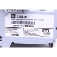 2012 Cadillac Cts-V Coupe Central Information Info Display Monitor Screen - 22809317 OEM