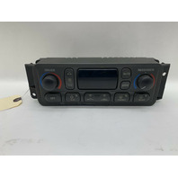 1998-1999 Chevrolet Corvette C5 Climate Temperature Control Panel