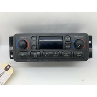 1998-1999 Chevrolet Corvette C5 Climate Temperature Control Panel