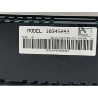 2000-2004 Chevrolet Corvette C5 Climate Temperature Control Panel OEM