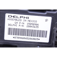 2006 Chevrolet Corvette C6 Body Control Module BCM - 15850986 OEM