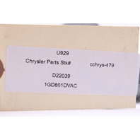 2006-2009 Jeep Commander Seat Belt Buckle Right OEM