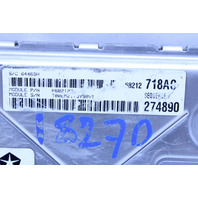 2014 Dodge Challenger 5.7 Engine Computer Module ECU ECM DME OEM