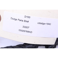 2006 Dodge Charger SRT8 6.1 Engine Wire Harness Wiring