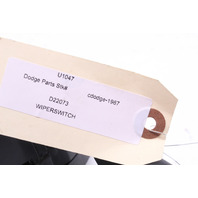 2018 Dodge Challenger Windshield Wiper Switch OEM