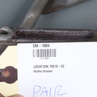 2002-2008 Porsche 911 996 997 Muffler Support Bracket Set Right / Left OEM