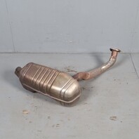 2013-2016 Porsche Boxster Cayman 981 3.4 Left Exhaust Muffler OEM 98111122102