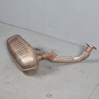 2013-2016 Porsche Boxster Cayman 981 3.4 Left Exhaust Muffler OEM 98111122102