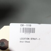 2008-2014 BMW X6 4.4 Left Driver Front Strut Shock Active OEM 37116785403
