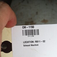 2002-2004 Porsche 911 996 3.6 Right Passenger Exhaust Manifold OEM 99611110253