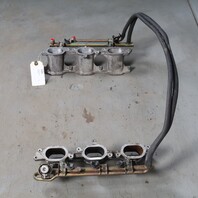 1999-2001 Porsche 911 996 3.4 Fuel Rail Inectors Intake Plenum OEM 9961101017R