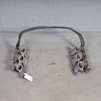 1999-2001 Porsche 911 996 3.4 Fuel Rail Inectors Intake Plenum OEM 9961101017R