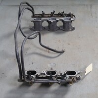1999-2001 Porsche 911 996 3.4 Fuel Rail Inectors Intake Plenum OEM 9961101017R