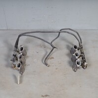 1999-2001 Porsche 911 996 3.4 Fuel Rail Inectors Intake Plenum OEM 9961101017R