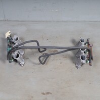 1999-2001 Porsche 911 996 3.4 Fuel Rail Inectors Intake Plenum OEM 9961101017R