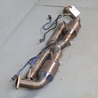 2002-2004 Porsche 911 996 Exhaust Manifold Downpipe Fabspeed HJS Tuning X-Pipe
