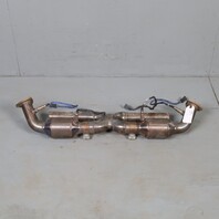 2002-2004 Porsche 911 996 Exhaust Manifold Downpipe Fabspeed HJS Tuning X-Pipe