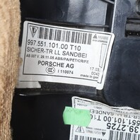 05-12 Porsche 911 Boxster Cayman Left Fuse Box Kick Panel Carpet Beige OEM