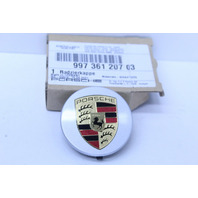 Porsche 911 997 Boxster Cayman 987 Wheel Center Cap "Crest" OEM