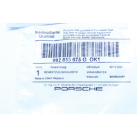 2022 2023 Porsche 911 GT3 Bumper Cover Emblem OEM