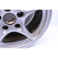 2003 2004 Porsche Boxster 986 Wheel 18 X 9 Rear Rim 5 Spoke Painted OEM