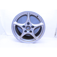 2003 2004 Porsche Boxster 986 Wheel 18 X 9 Rear Rim 5 Spoke Painted OEM