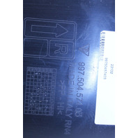 2005-2012 Porsche 911 997 Rear Fender Liner Right OEM