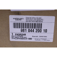 2013 2014 2015 2016 Porsche Boxster Cayman 981 Muffler Exhaust Tip OEM