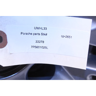 2011-2018 Porsche Cayenne 958 Wheel 21 X 10 Rim Painted Black OEM